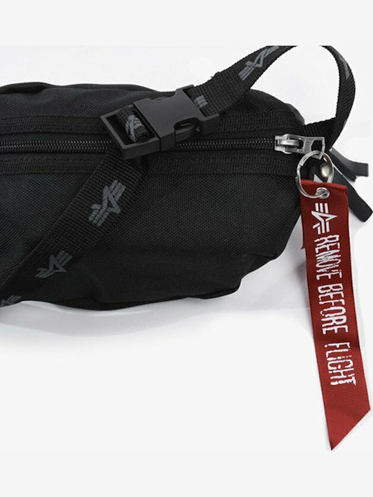 Herren Bum Bag Taille Schwarz