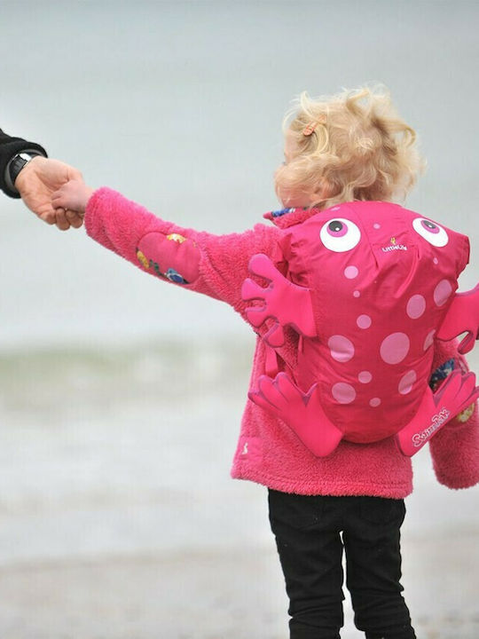 Littlelife Pink Frog Σχολική Τσάντα Πλάτης Νηπιαγωγείου Φούξια 10lt