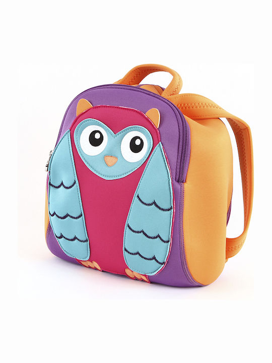 Oops All I Need Kindergarten School Backpack Multicolour L25xW16xH30cm Owl 30002.12