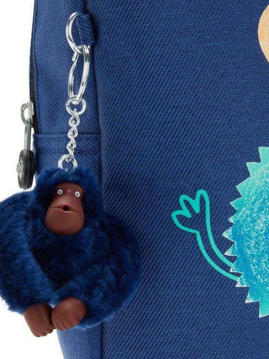 Kipling Denim Todd Soo L Ученическа Раница Тип Детска Градина Синя 8 Литра