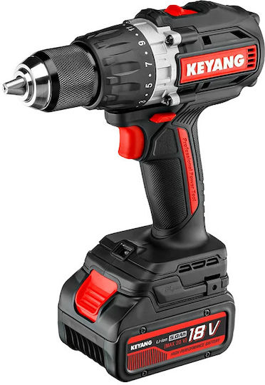 Keyang DM20BLH100E Battery-Powered Brushless Drill Driver 18V
