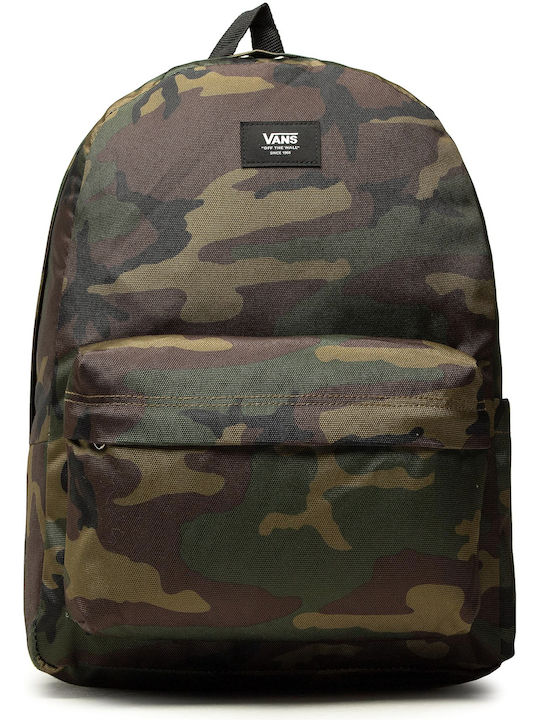 Vans Old Skool IIII Classic Camo Σχολική Τσάντα Πλάτης Γυμνασίου - Λυκείου Πολύχρωμη με Θήκη για Παγούρι 22lt