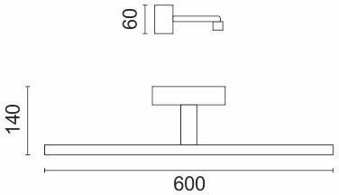 Spot Light Leuchte Badezimmer LED Silber Spot Light Leuchte Badezimmer LED Silber