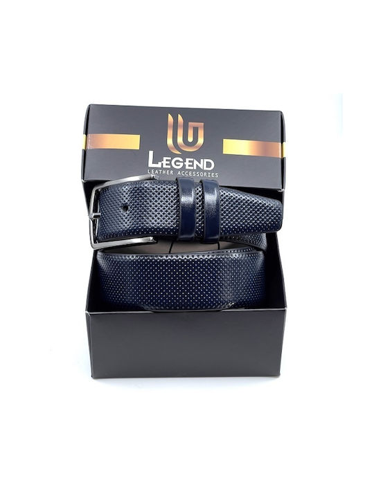 MEN'S BELT P.U. - BLUE-2033-144