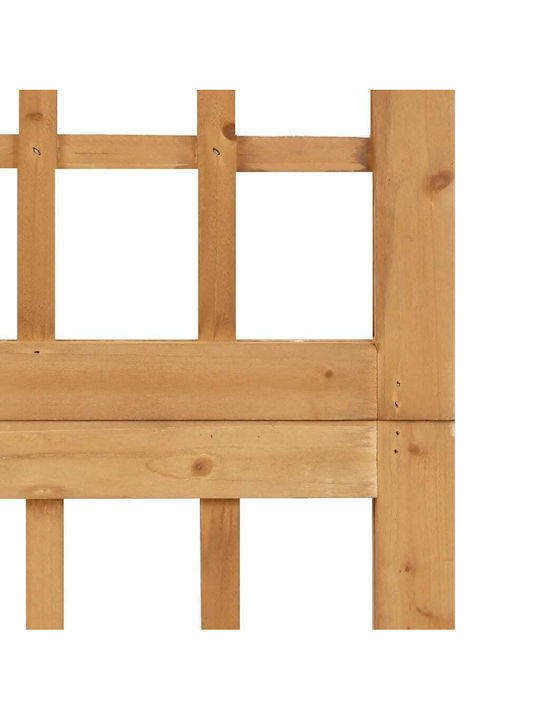 vidaXL Decorative Room Divider Wooden 121x180.5cm