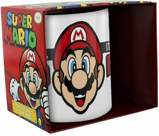 Pyramid International Nintendo Super Mario - It's-A Me Mario Mug Ceramic White
