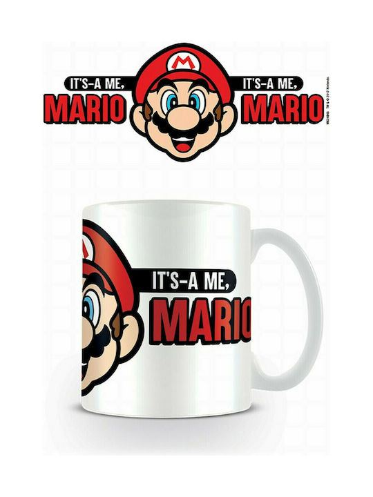 Pyramid International Nintendo Super Mario - It's-A Me Mario Ceramic Cup White