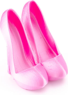 3D MOBILE STAND ΑΠΟ ΒΙΟΔΙΑΣΠΩΜΕΝΟ ΥΛΙΚΟ(PLA)-"High heels" WEP 245-A (satin pink)