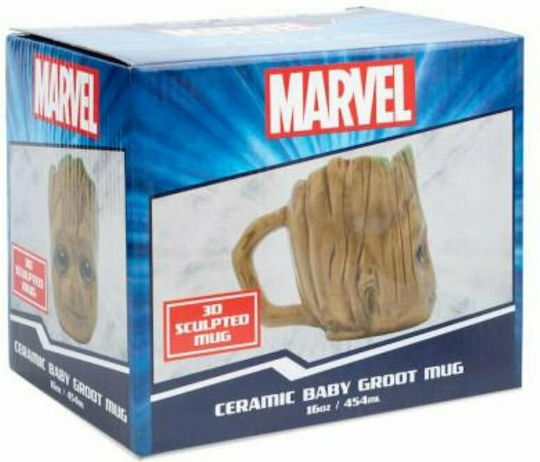 Pyramid International Guardians Galaxy 3D - Baby Groot Cană Ceramică Maro 315ml