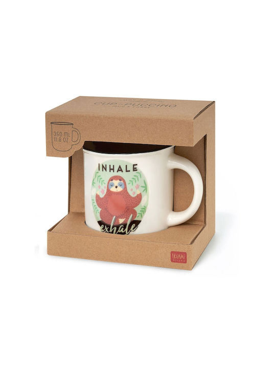 Legami Milano Sloth Tasse aus Porzellan Beige 350ml 1Stück