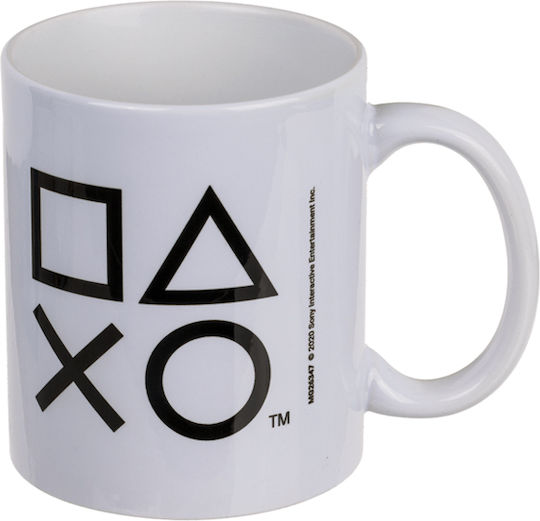 Pyramid International Sony PlayStation Buttons Κούπα Κεραμική Black 320ml