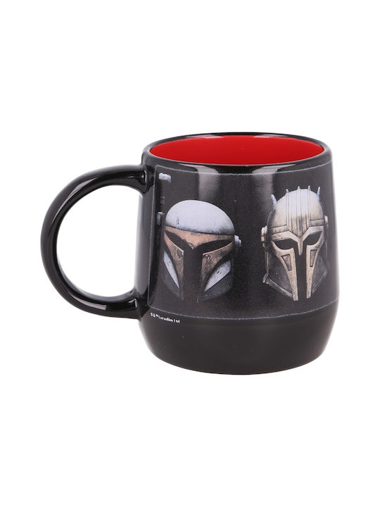 Stor The Mandalorian Cană Ceramică Neagră 360ml 00881 1buc