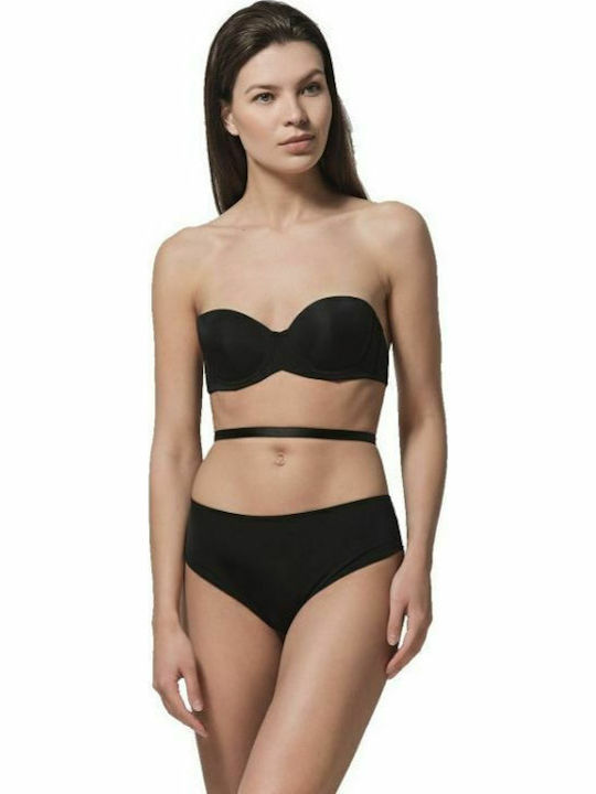 Secret Sense Bra without Padding Underwire Black