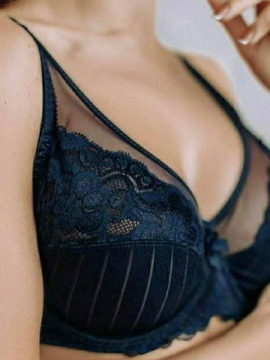 Mariluz Bra without Padding Underwire Black
