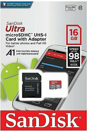 Sandisk Ultra SDHC Clasa 10 UHS-I