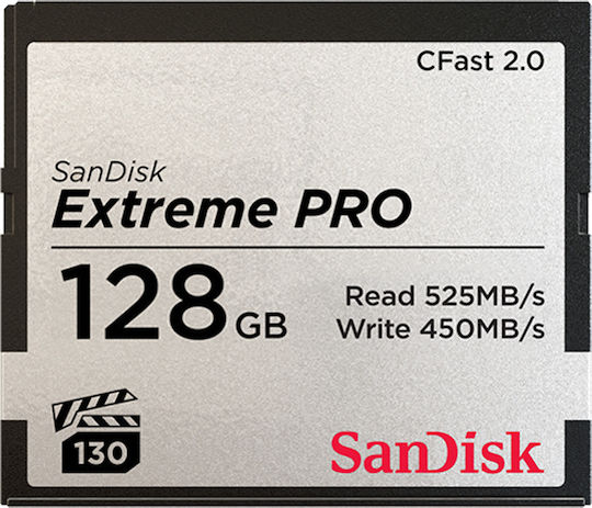 Sandisk Extreme Pro CFast 128GB 515MB/s