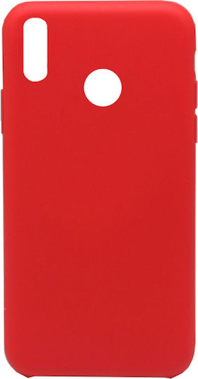 Forcell Back Cover Σιλικόνης Κόκκινο (Huawei P20 Lite)