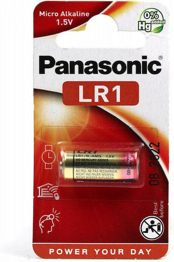 Panasonic Alkaline Batteries N Cell Power 1.5V