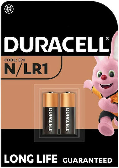 Duracell Security Αλκαλικές Μπαταρίες N 1.5V 2τμχ