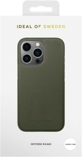 iDeal Of Sweden Atelier Back Cover Silicone Intense Khaki (iPhone 13 Pro)