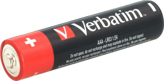 Verbatim Αλκαλικές Μπαταρίες AAA 1.5V 4τμχ