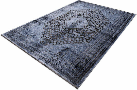 Tzikas Carpets Karma 00155-930 cu franjuri Albastru