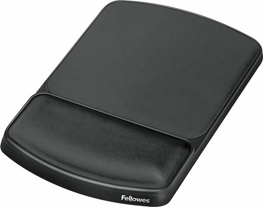 Fellowes Gel Mouse Pad (157.2mm) με Στήριξη Καρπού Μαύρο 91741