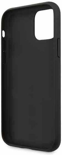 Guess Stripe Cover Umschlag Rückseite Kunststoff Gray (iPhone 11)