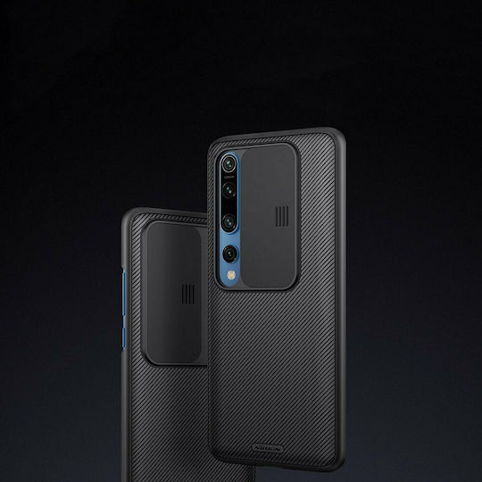 Nillkin Camshield Задна корица Пластмаса Черен (Xiaomi Mi 10 / Mi 10 Pro)
