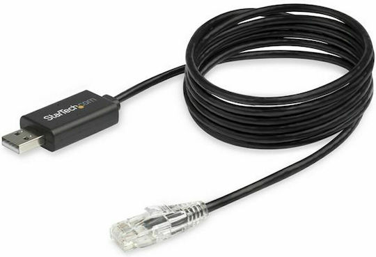 StarTech Καλώδιο USB-A male - RJ45 male 1.8m ICUSBROLLOVR 1τμχ