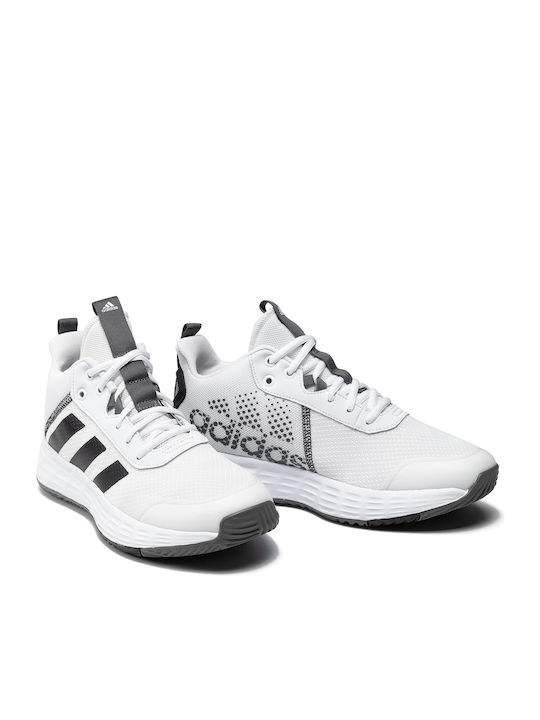Ownthegame 2.0 Χαμηλά Μπασκετικά Παπούτσια Cloud White / Core Black / Grey Four