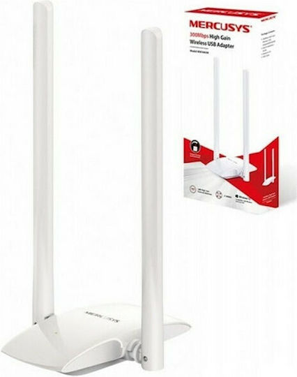 Mercusys Mw300uh Adaptor Rețea USB cu Conexiune Wireless Wi-Fi 300Mbps Versiune v1