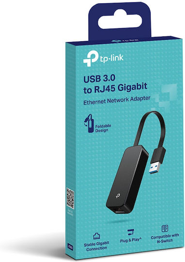TP-LINK UE306 USB Network Adapter with Wired Gigabit Ethernet Connection Standard v1