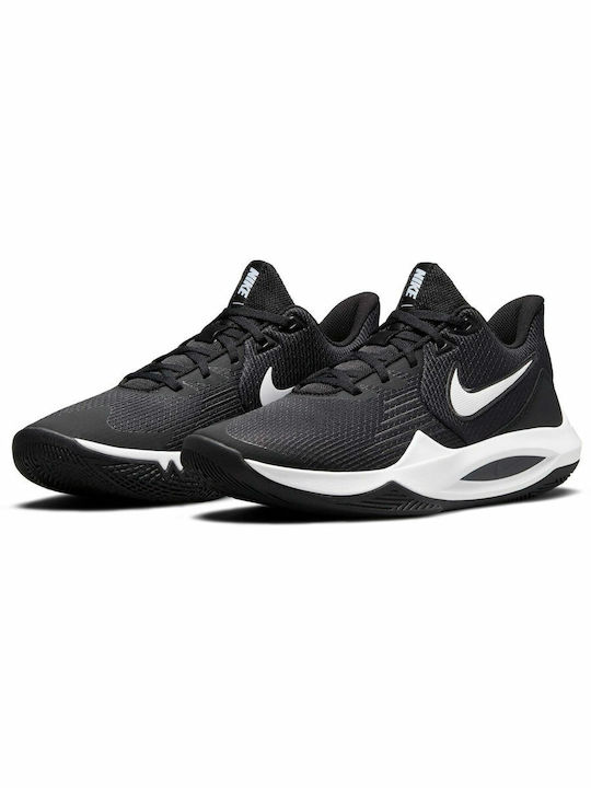 Precision 5 Low Basketball Shoes Black / White / Anthracite