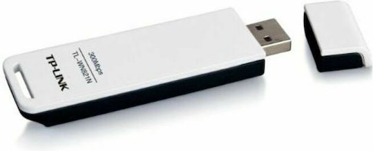 TP-LINK TL-WN821N USB Network Adapter with Wireless Wi-Fi Connection 300Mbps (v4)