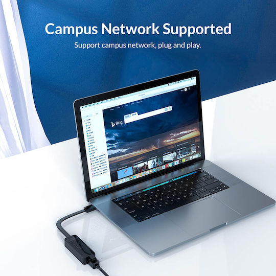 Orico UTK-U3 Αντάπτορας Δικτύου USB με Ενσύρματη Σύνδεση Gigabit Ethernet