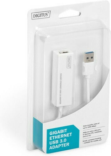 Digitus DN-3023 Αντάπτορας Δικτύου USB με Ενσύρματη Σύνδεση Gigabit Ethernet
