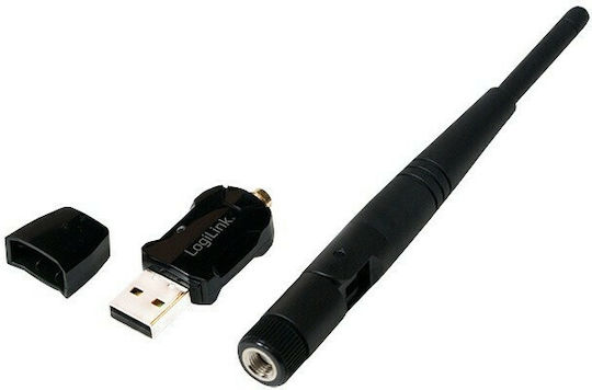 LogiLink WL0238 Αντάπτορας Δικτύου USB με Ασύρματη Σύνδεση Wi-Fi 433Mbps και Αποσπώμενη Κεραία