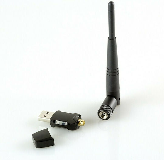 LogiLink WL0238 Αντάπτορας Δικτύου USB με Ασύρματη Σύνδεση Wi-Fi 433Mbps και Αποσπώμενη Κεραία