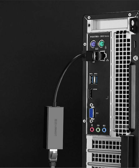 Ugreen CR111 USB Netzwerkadapter mit Verkabelt Verbindung Gigabit Ethernet