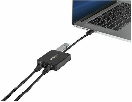 StarTech USB32000SPT Netzwerkadapter USB mit Verkabelter Ethernet-Verbindung