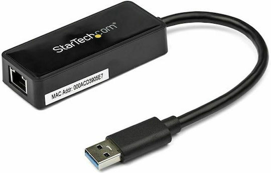 StarTech USB31000SPTB Netzwerkadapter USB mit Verkabelter Verbindung Gigabit Ethernet