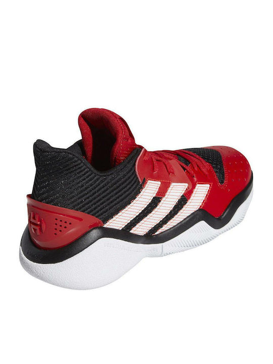 Harden Stepback Low Basketball Shoes Core Black / Scarlet / Cloud White