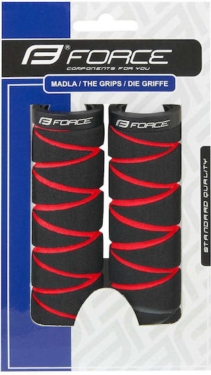 Force Moly 38311 Bicycle Handlebar Grips σε Black Χρώμα