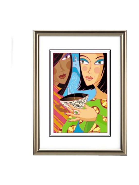 HAMA Madrid Steel Wall-mounted Photo Frame Plastic with Gray Frame