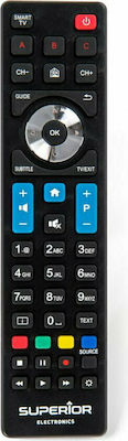 Superior Electronics Compatible Remote Control Ready to Use for Τηλεοράσεις Philips