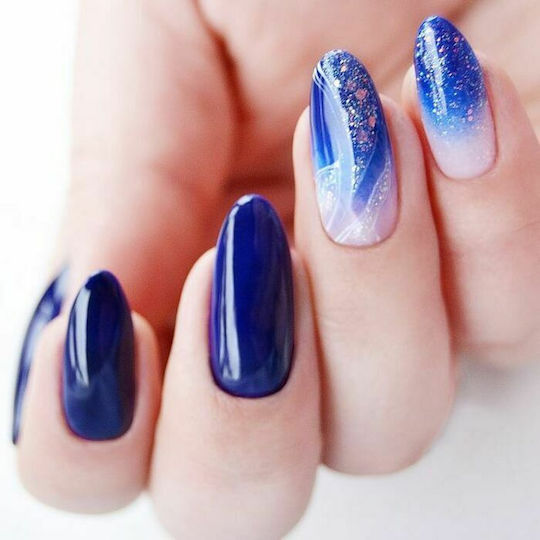 Semilac Classic Ημιμόνιμο Βερνίκι Νυχιών Blue Ink 088 7ml