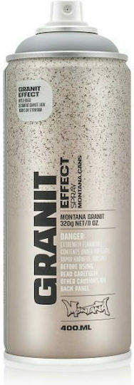 Montana Cans Σπρέι Βαφής Granite Effect με Ματ Εφέ Black 400ml