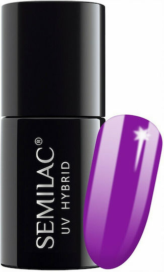 Semilac Semi-Permanent Nail Polish 538 Go Peru! 7ml 1pcs