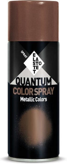 Elastotet Спрей Боядисване Quantum Metallic с Металик Ефект черен метал 400мл
